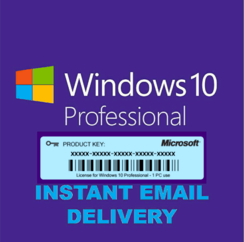 Buy Windows 10 Pro License Key, Retail Version